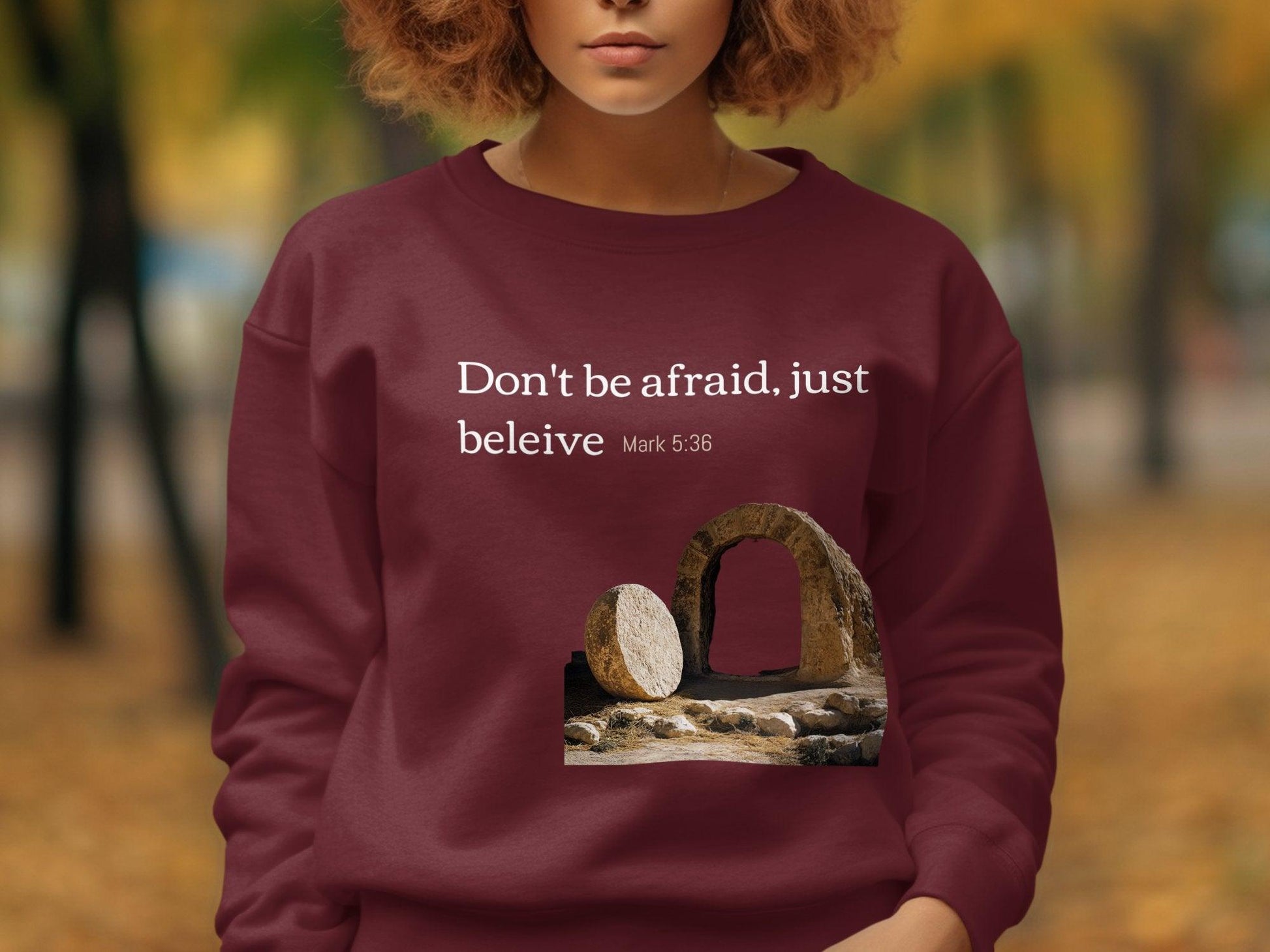 From Walking Light's Biblical Collection. Christian T-shirt and Sweatshirt. Faith and Affirmation Wear for the whole Family. - Walking Lights