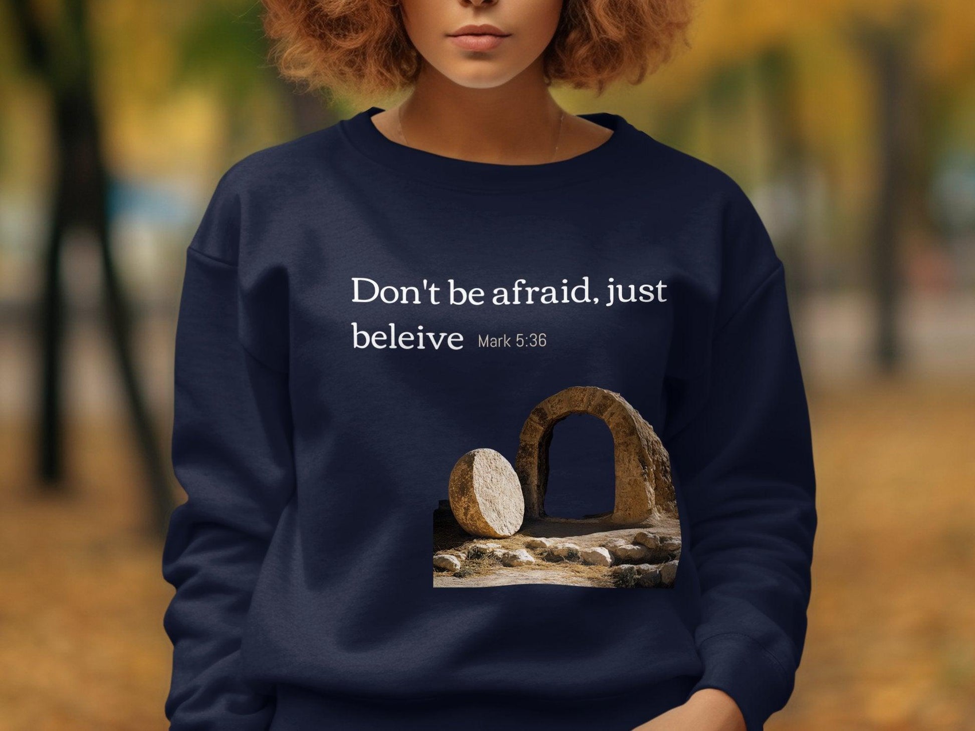 From Walking Light's Biblical Collection. Christian T-shirt and Sweatshirt. Faith and Affirmation Wear for the whole Family. - Walking Lights