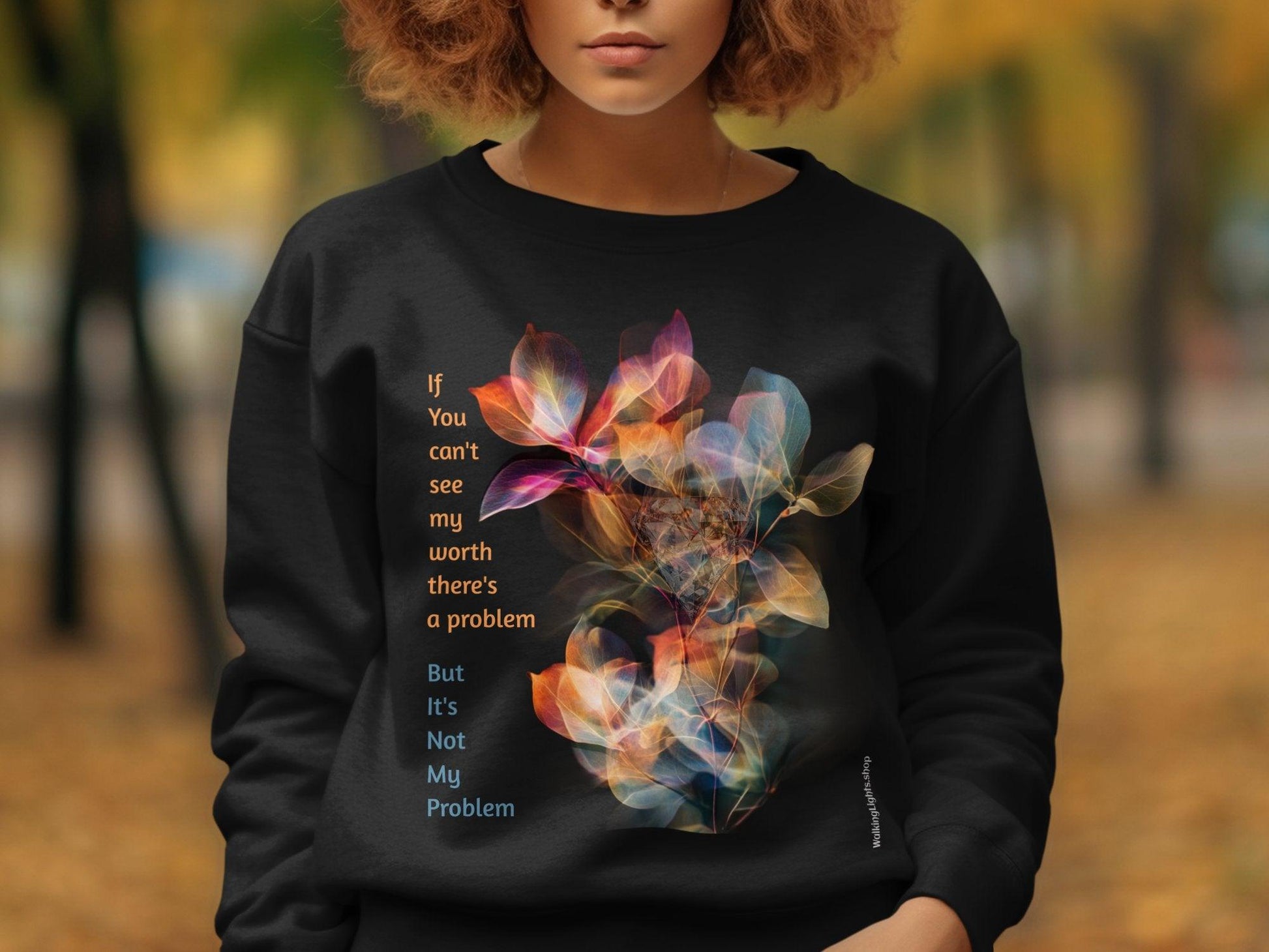 Walking Light's Inspirational Collection T-Shirt, Hoodie, and Sweatshirt with bold statement. Christian Casual Wear. - Walking Lights